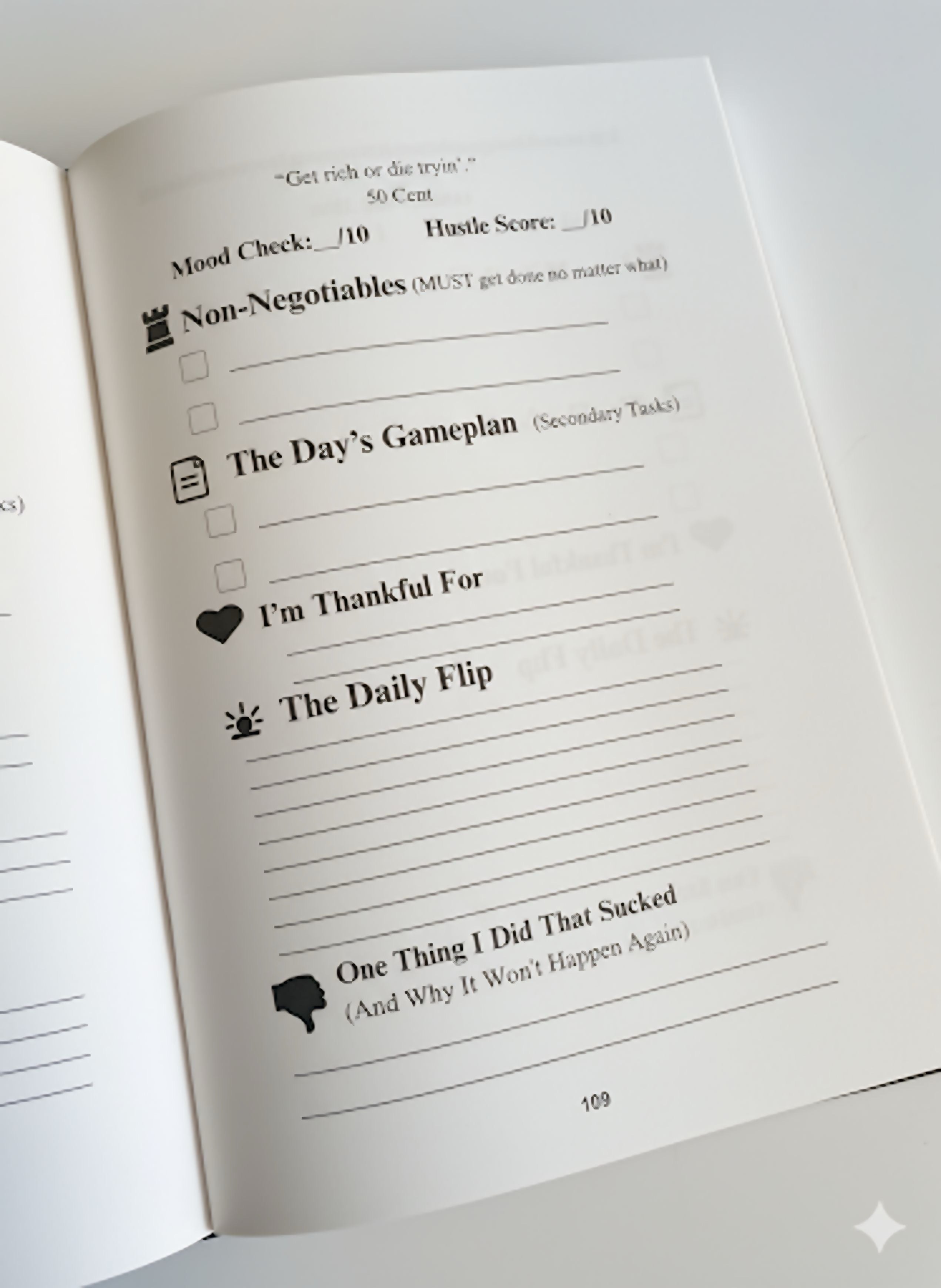 90 Day Run Journal